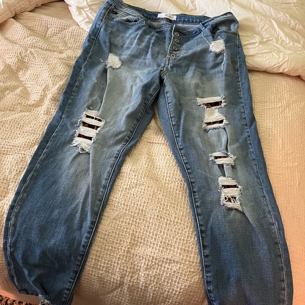LIMITED EDITION LEOPARD KANCAN JEANS